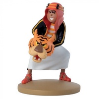 figurine de collection tintin abdallah avec la tete de tigre 42250