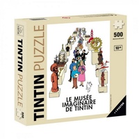 puzzle le musee imaginaire de tintin poster 485x345cm 81559 2023