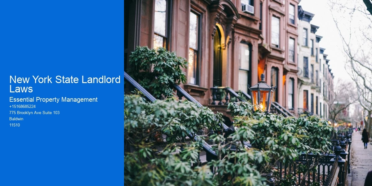 New York State Landlord Laws