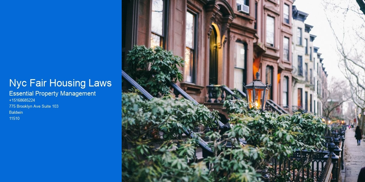 Nyc Fair Housing Laws