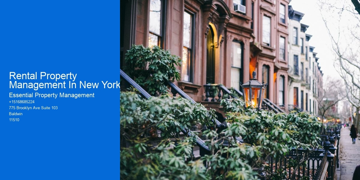 Rental Property Management In New York