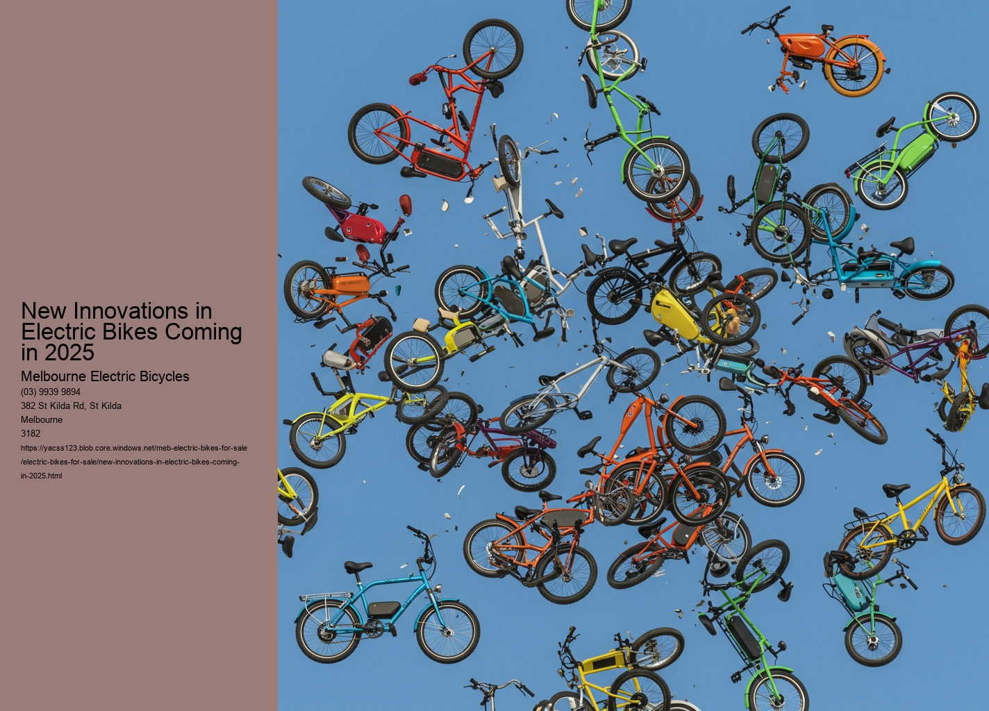 New Innovations in Electric Bikes Coming in 2025