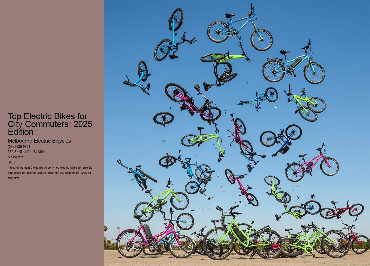 Top Electric Bikes for City Commuters: 2025 Edition