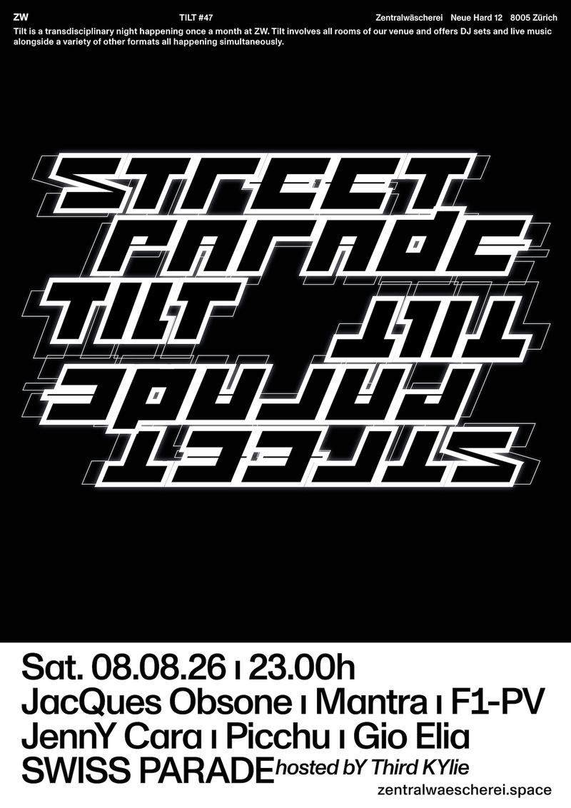 Tilt - Street Parade Afterparty