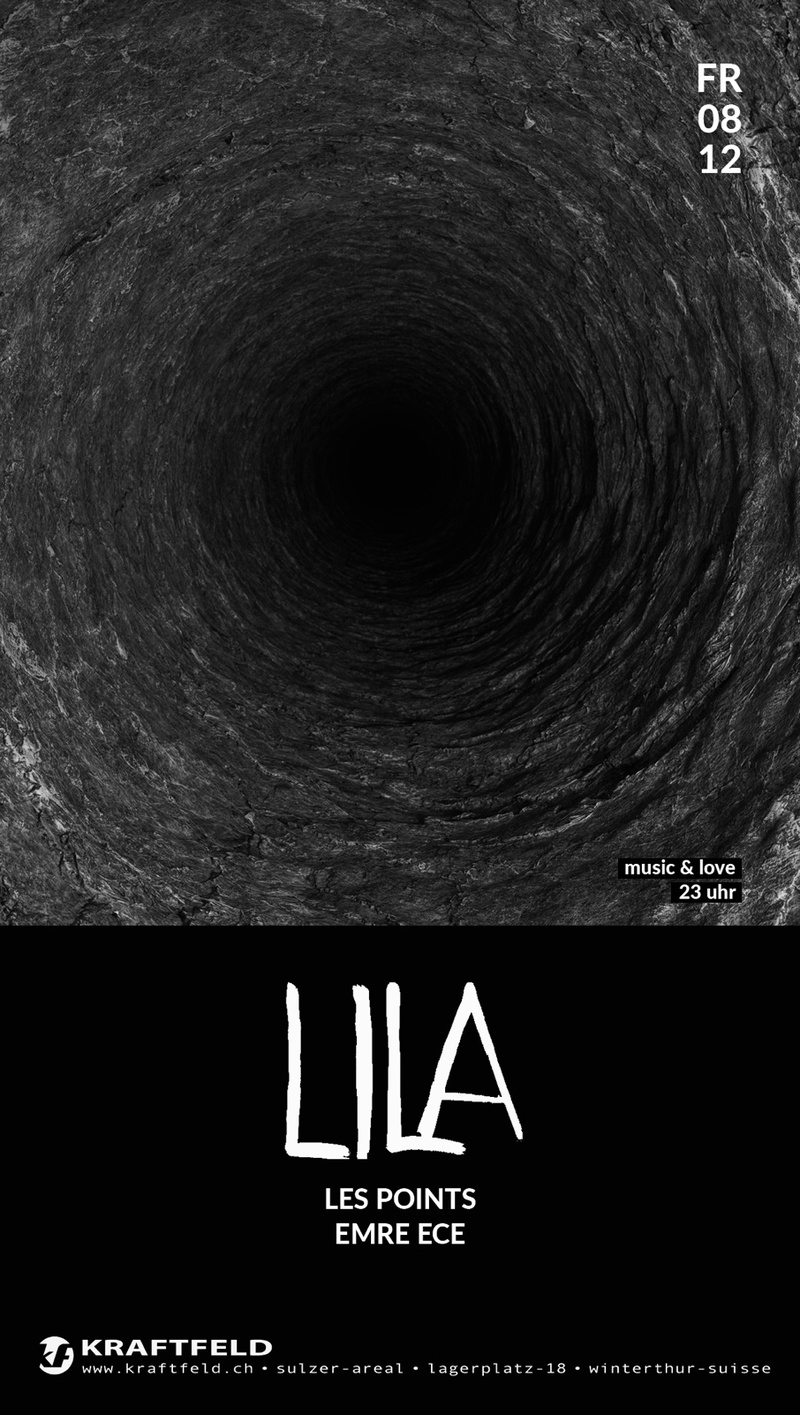 Lila mit Les Points