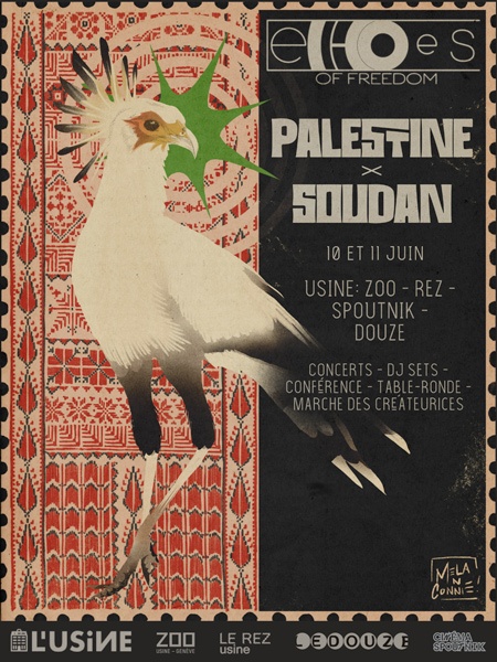ECHOES OF FREEDOM : PALESTINE X SOUDAN - CONCERTS & DJ SETS