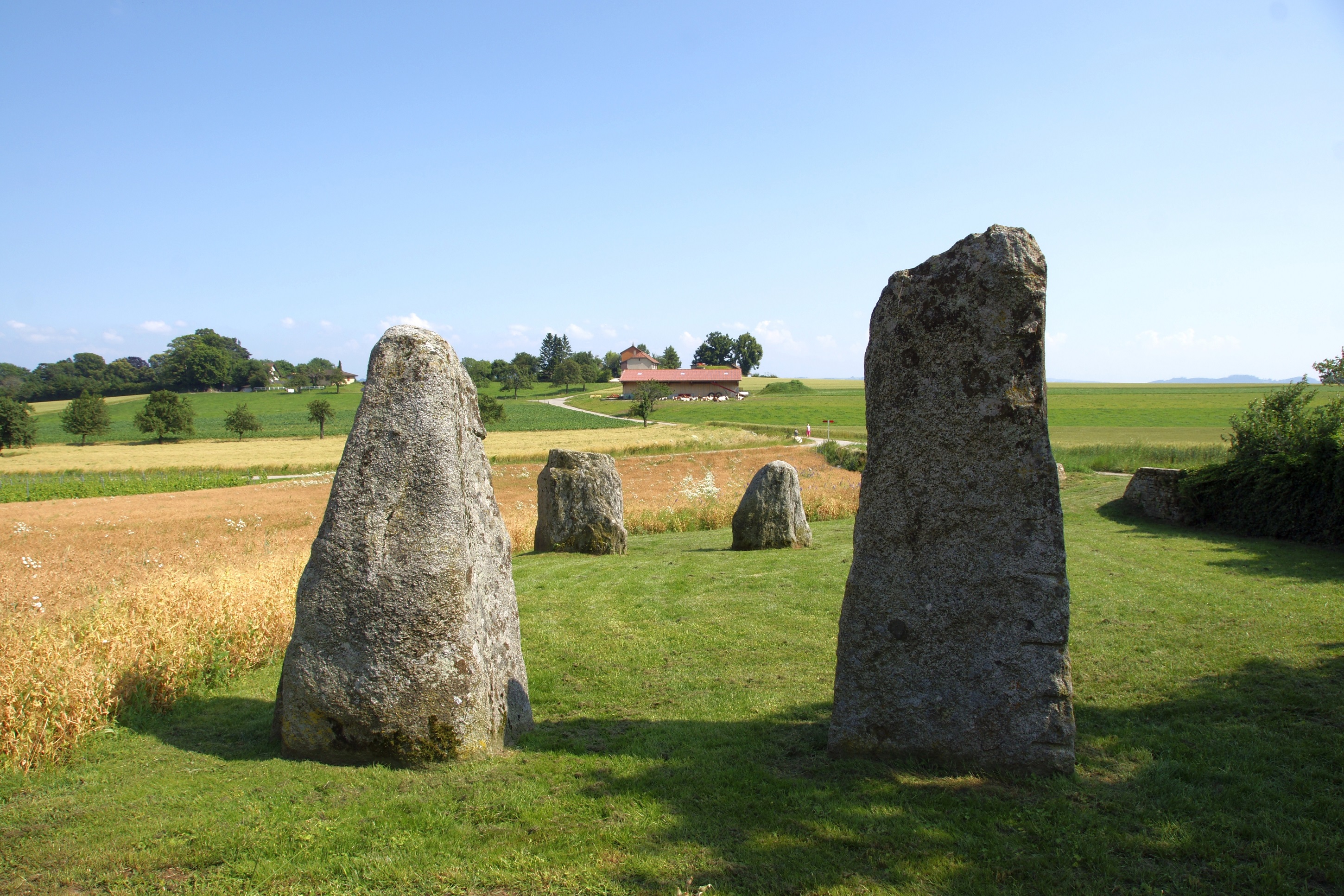 Menhirs de la région de Grandson