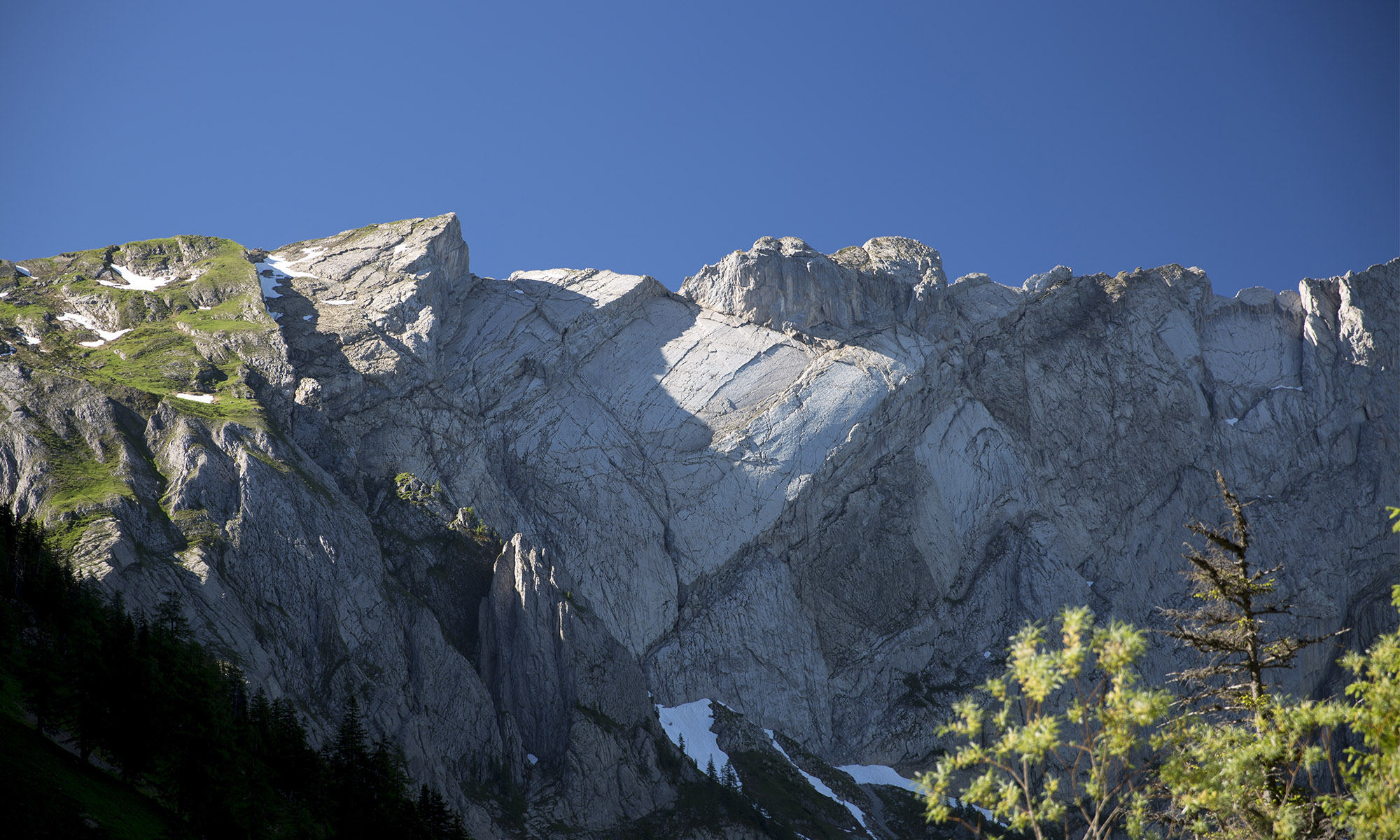 Vue du Miroir d'Argentine depuis Solalex