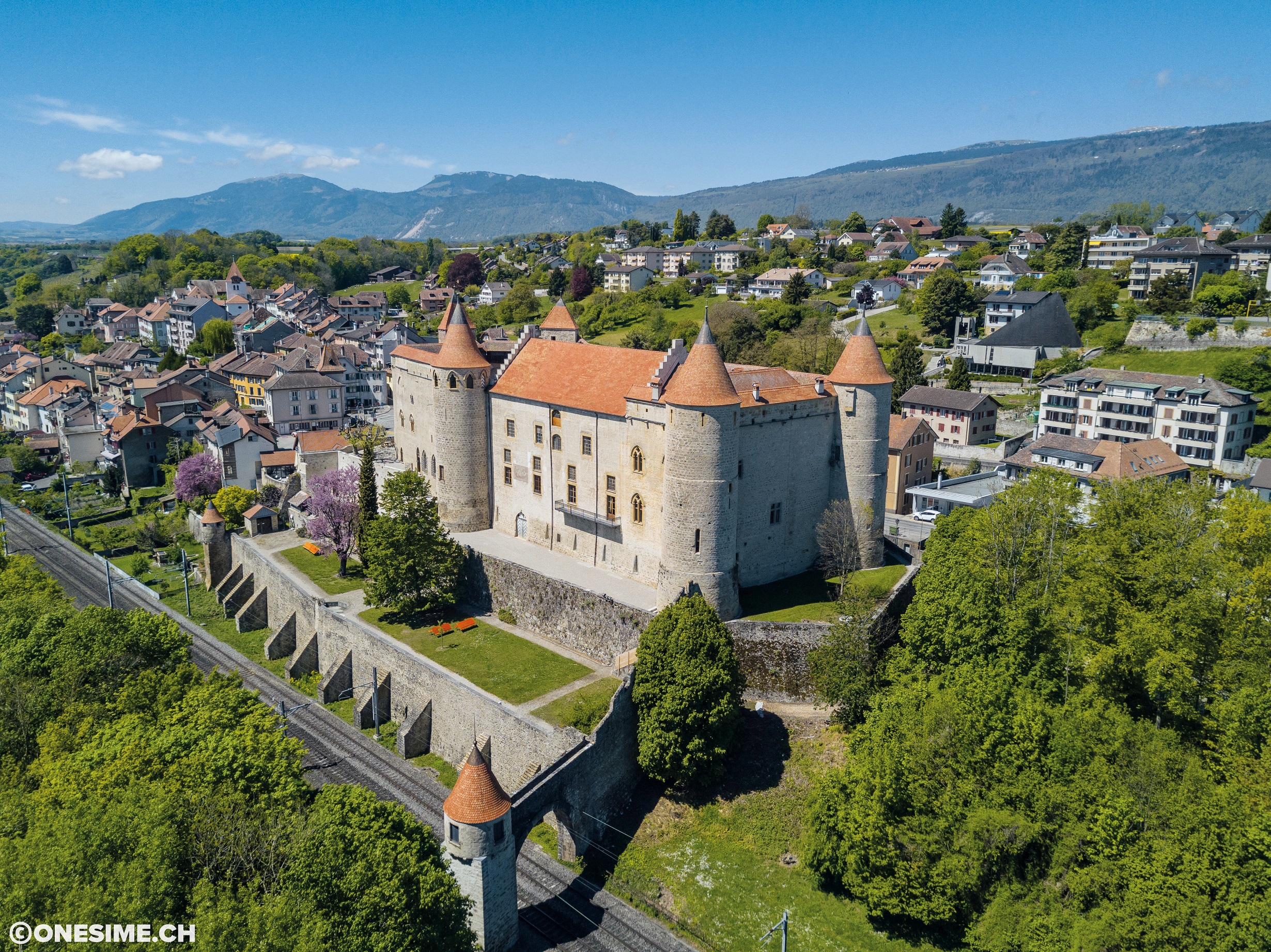 Grandson, classé parmi les plus beaux villages de Suisse
