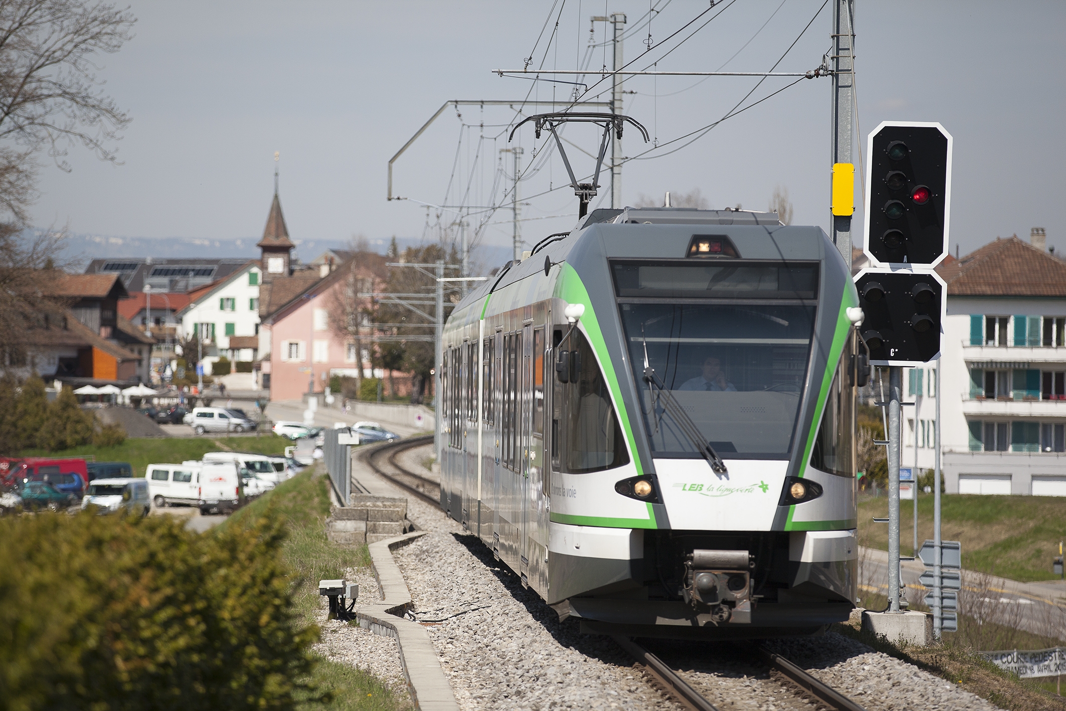 Bahnlinie Lausanne-Echallens-Bercher (LEB)