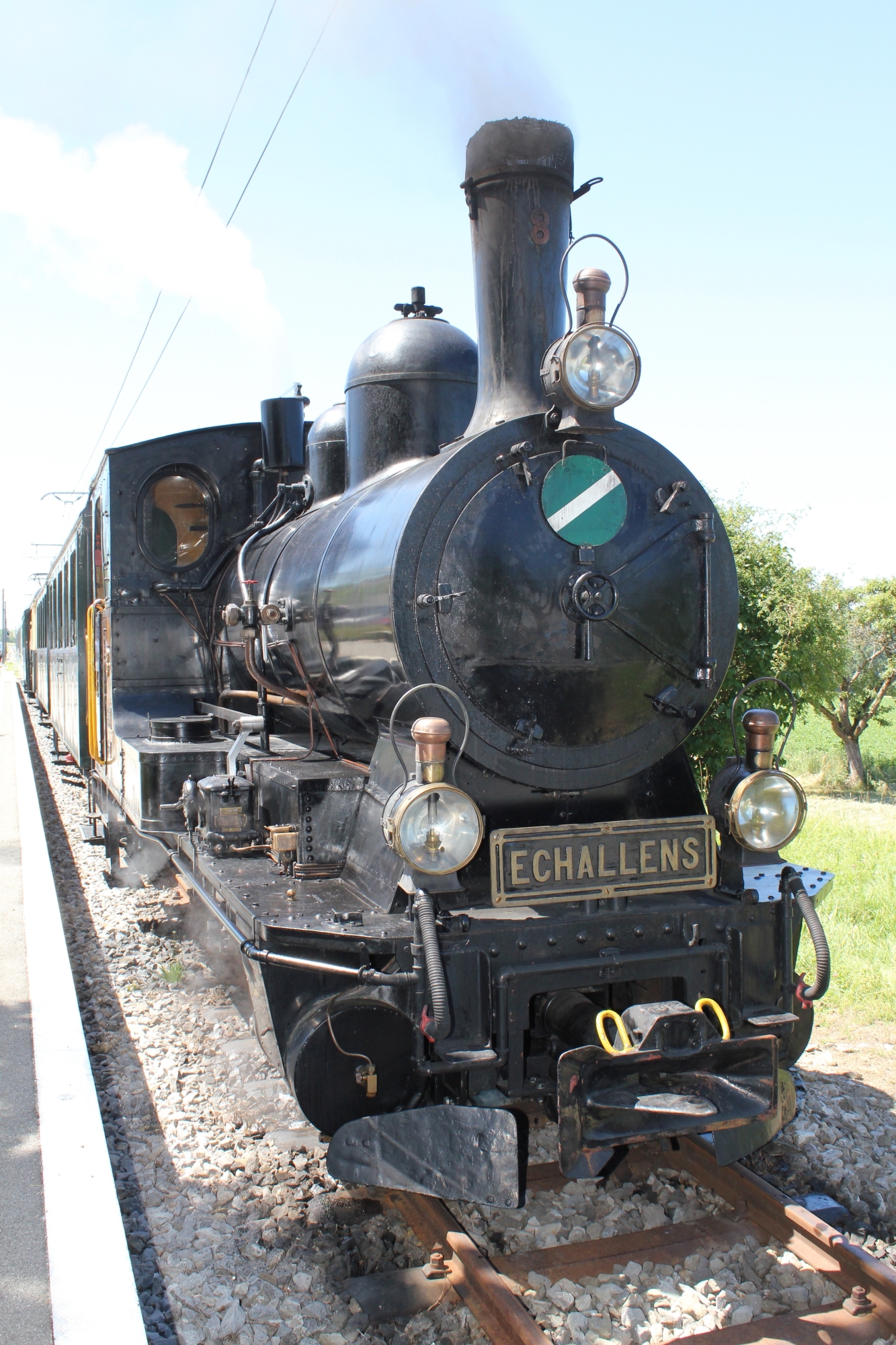 Bahnlinie Lausanne-Echallens-Bercher (LEB)