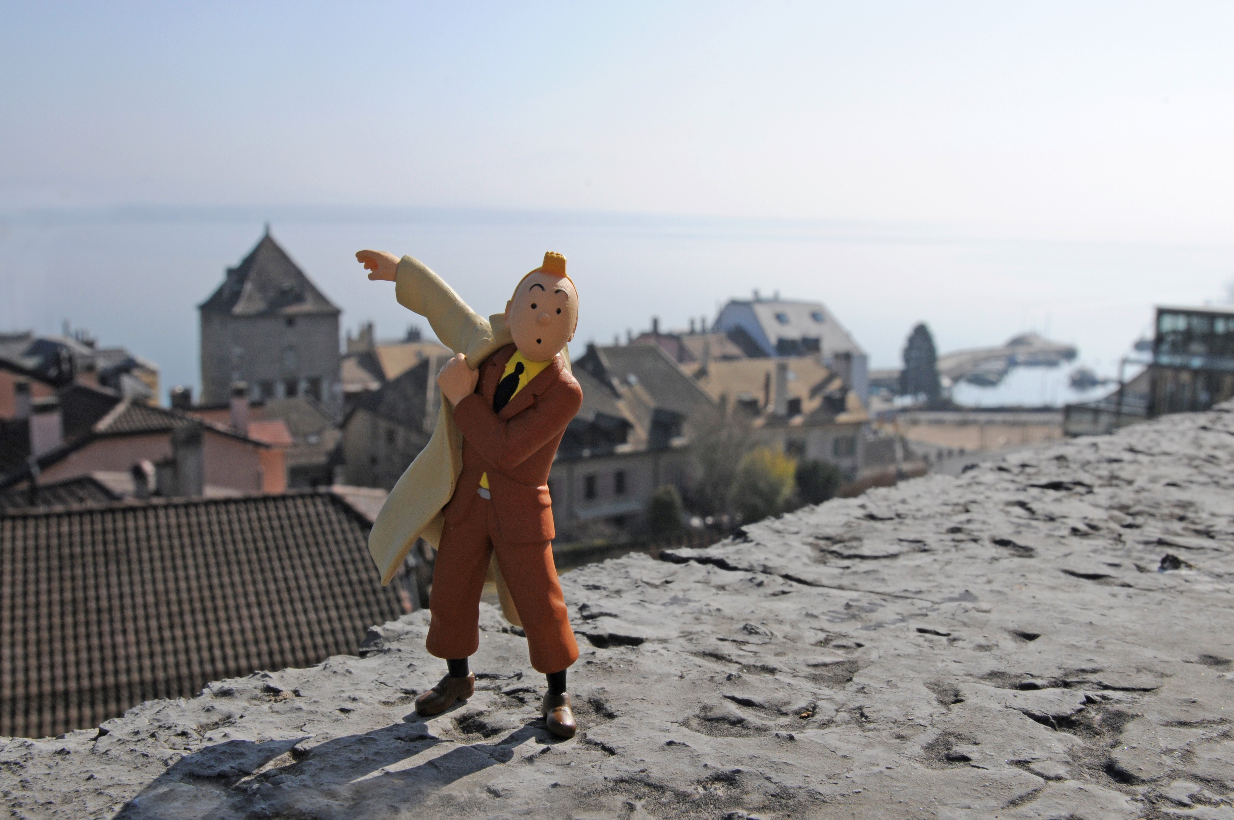 Sur les traces de Tintin à Nyon