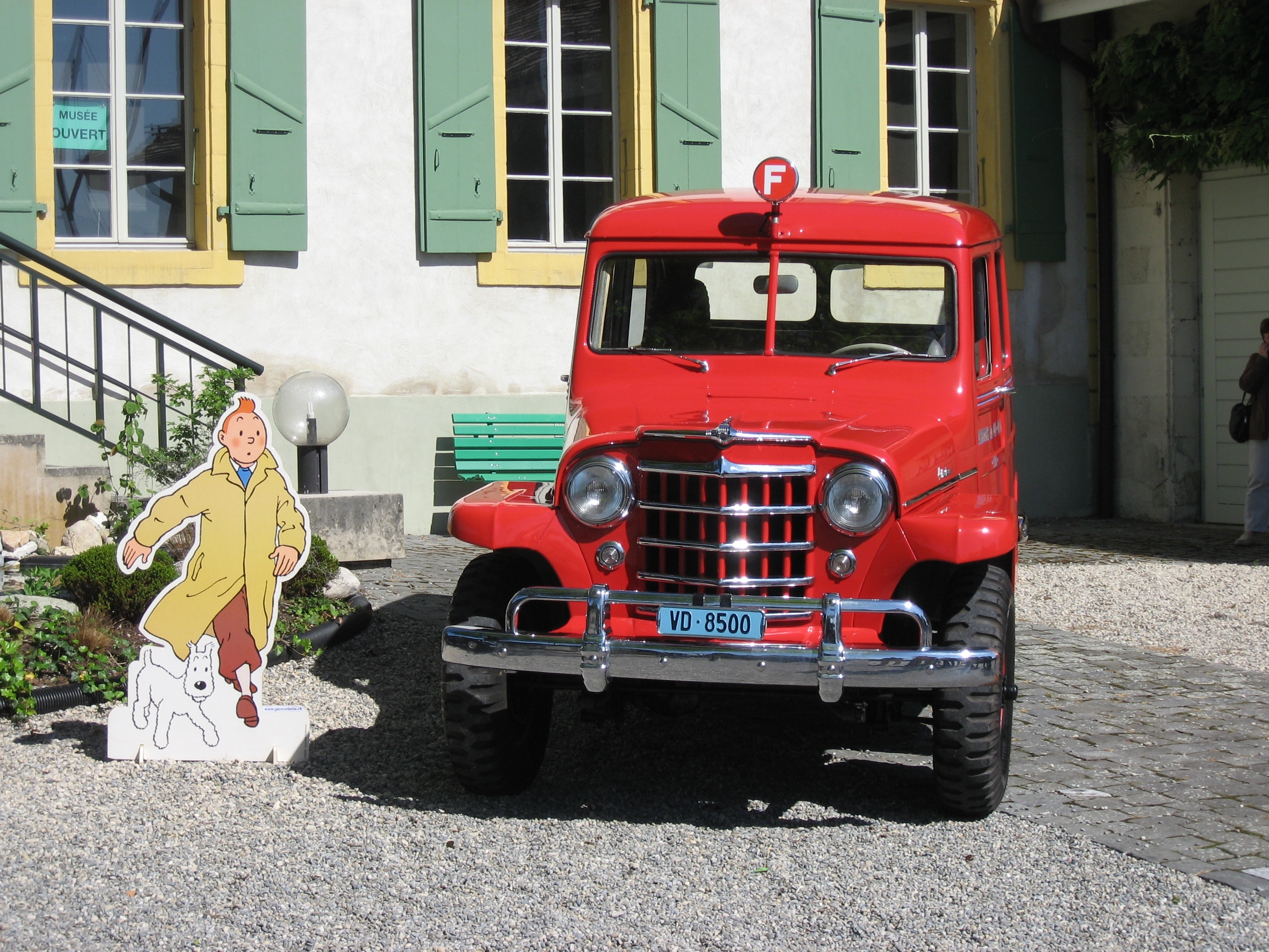 Sur les traces de Tintin à Nyon