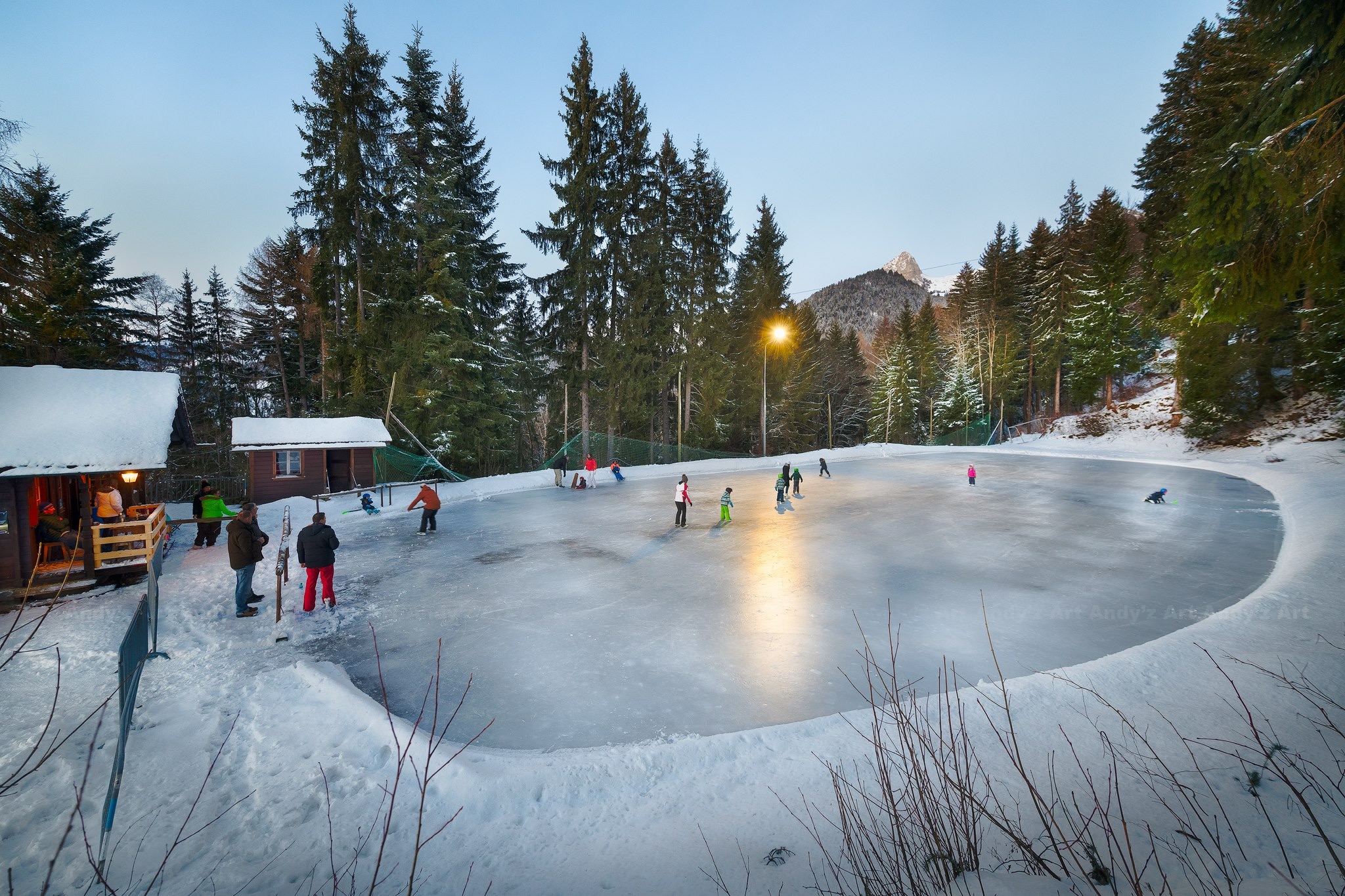 Patinoire de Caux
