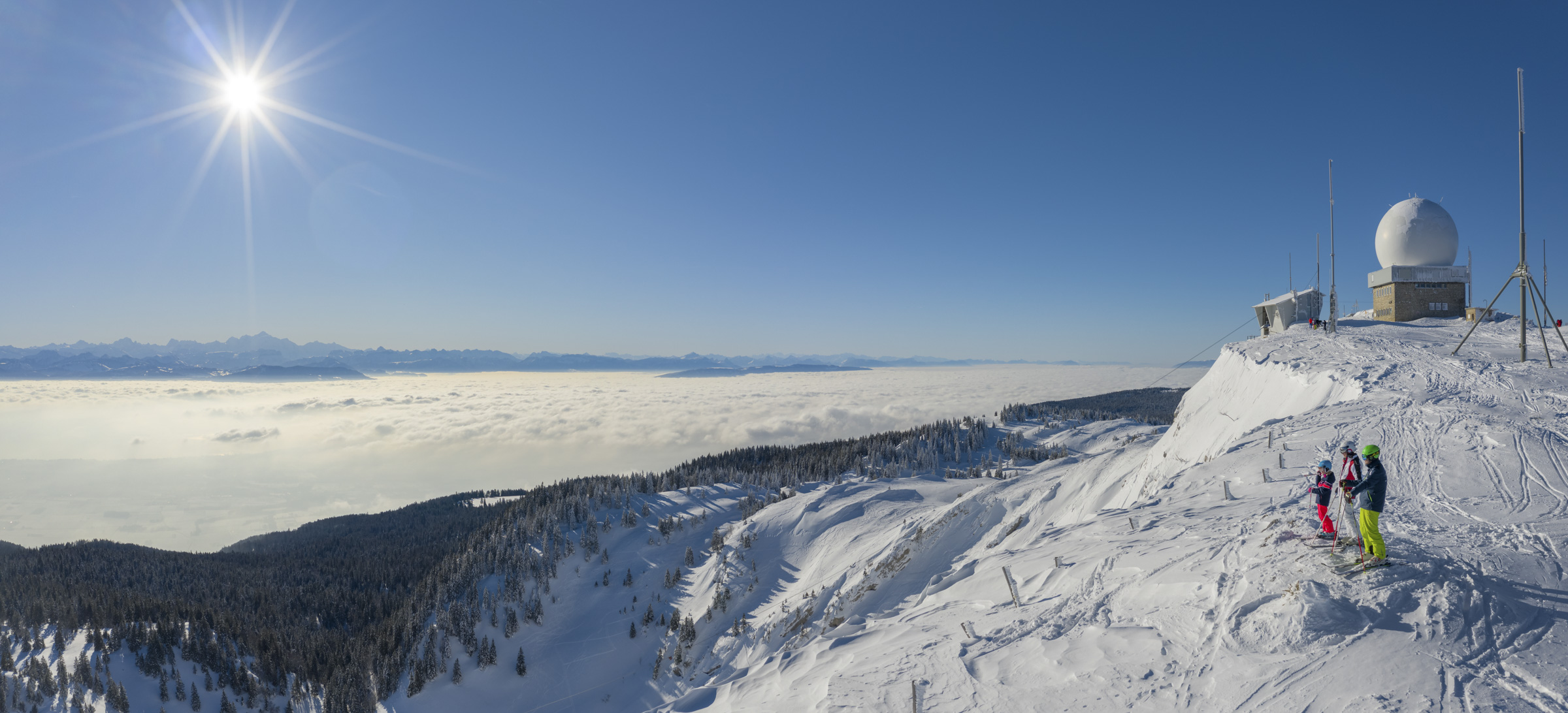 Jura sur Léman - Domaine skiable de La Dôle