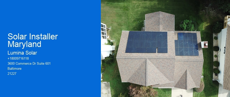 Solar Installer Maryland