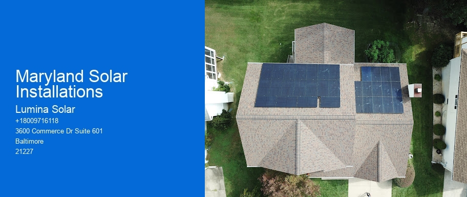 Maryland Solar Installations