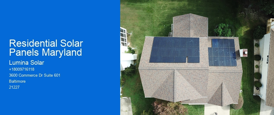 Residential Solar Panels Maryland